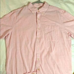 Short Sleeve Button Down - Pink